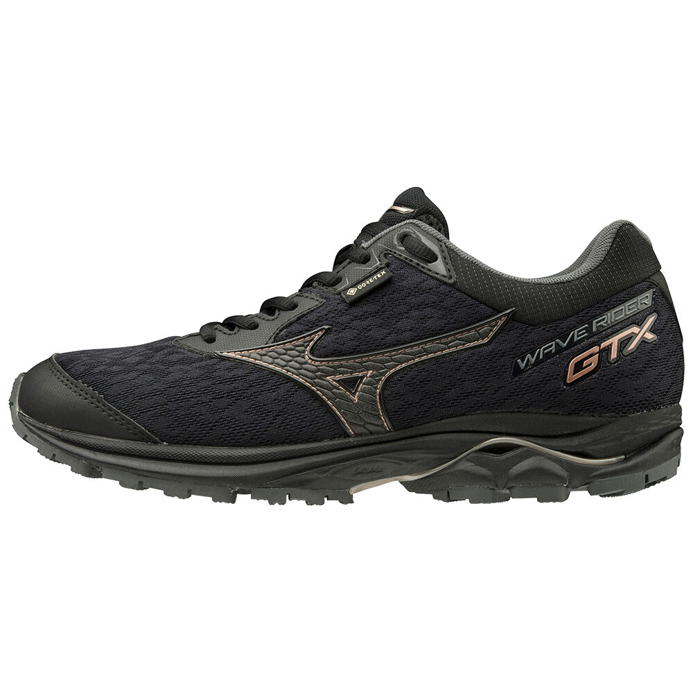 Scarpe Da Trail Running Mizuno WAVE RIDER GTX Donna - Nere - 58793-EVYN